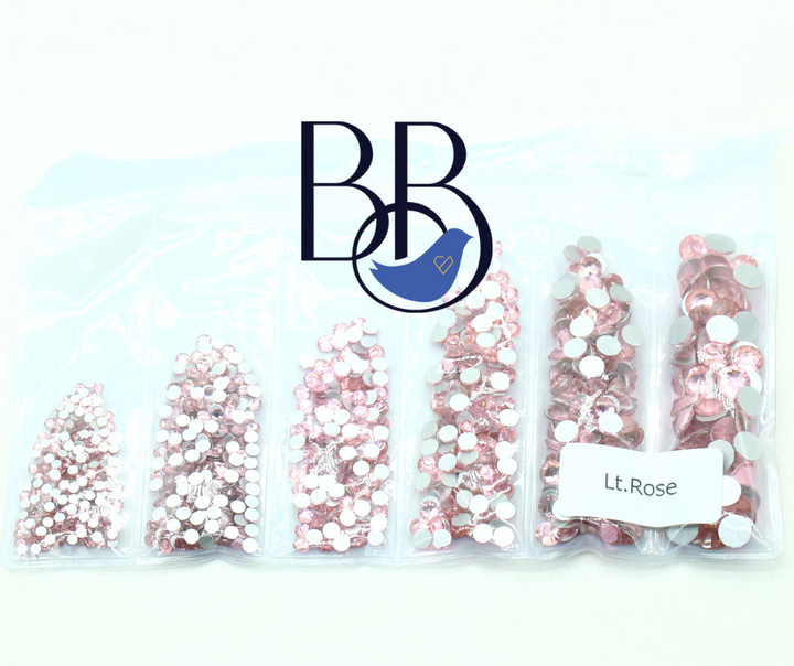 Light Rose Rhinestones