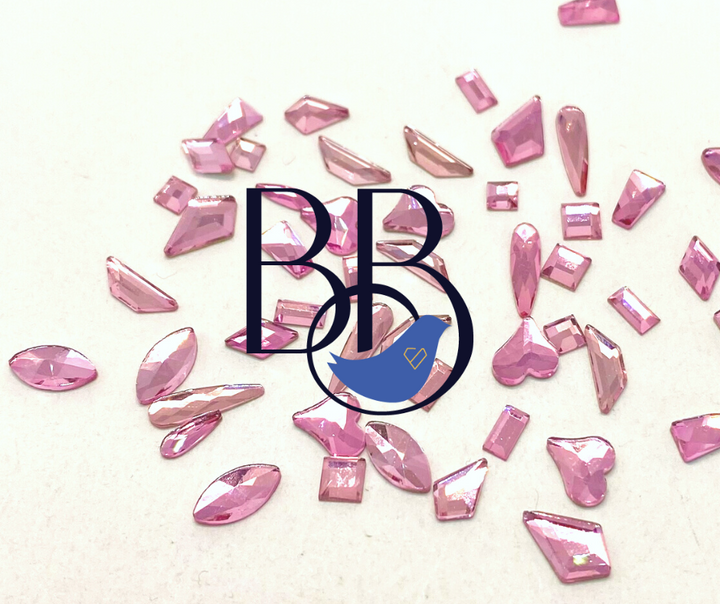 Light Rose Assorted Shapes