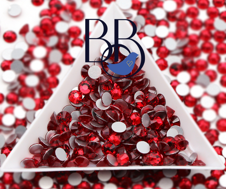 Medium Siam Rhinestones