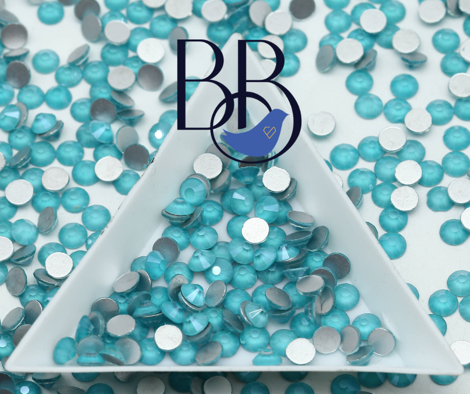 Mocha Blue Zircon Rhinestones
