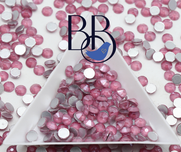 Mocha Rose Rhinestones