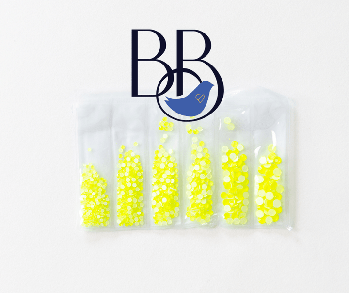 Neon Citrine Rhinestone Multipack - The Blinging Bluebird