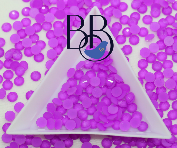 Neon Light Amethyst Rhinestones