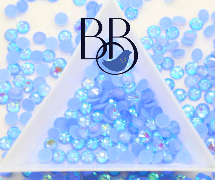 Neon Light Sapphire AB Rhinestones