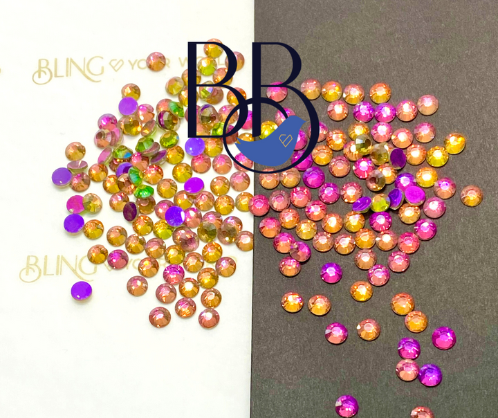 Aurora Flame Rhinestones