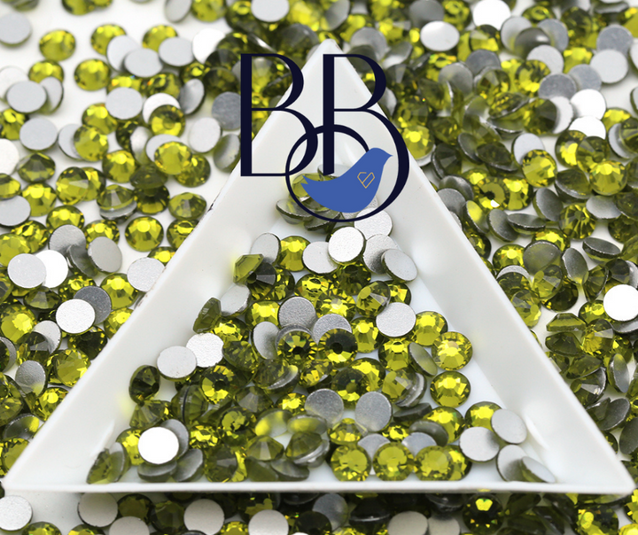 Olivine Rhinestones