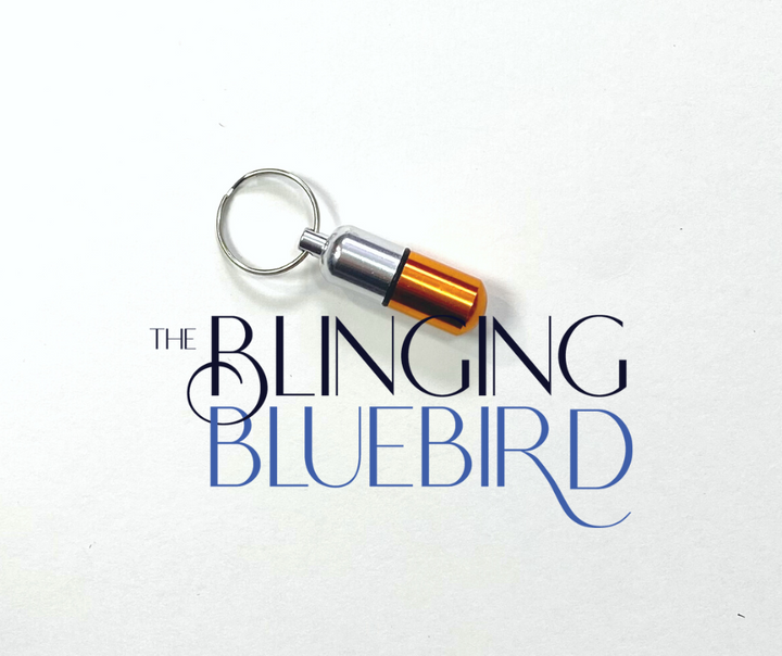 Mini Pill Keychain Blank