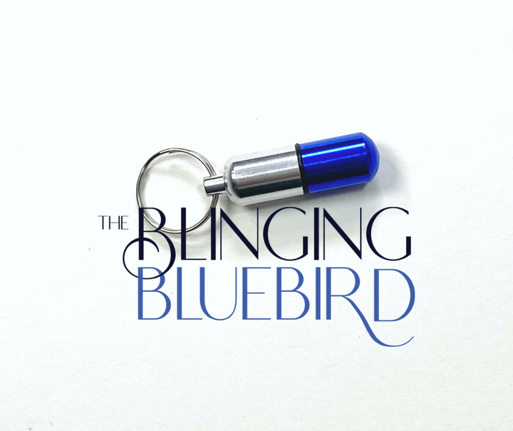 Mini Pill Keychain Blank