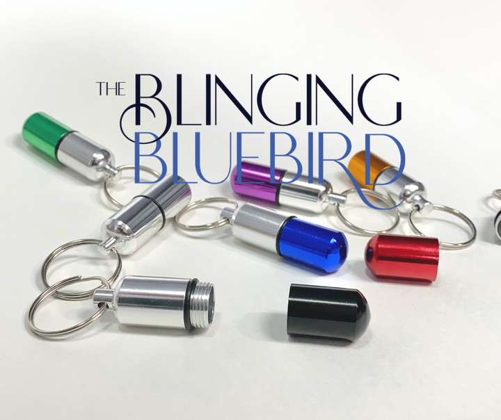 Mini Pill Keychain Blank