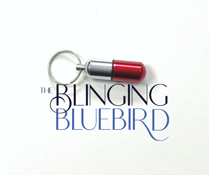Mini Pill Keychain Blank