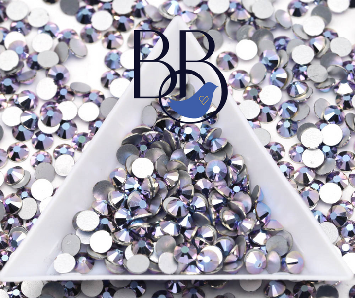Purple Hematite Rhinestones