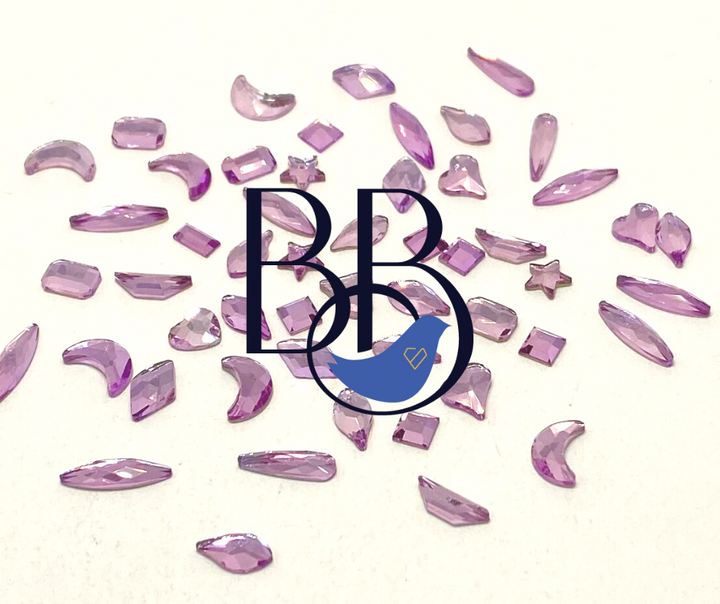 Purple Velvet Assorted Shapes