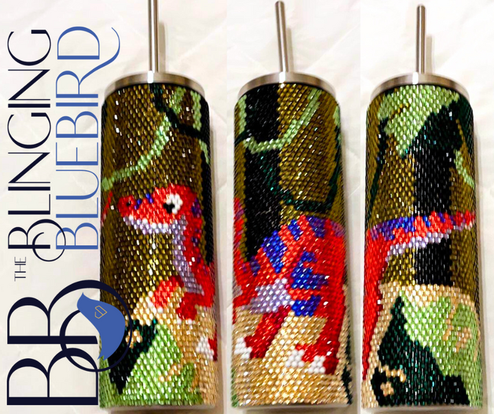 Rebecca The Raptor  - SS16/20oz Straight Tumbler