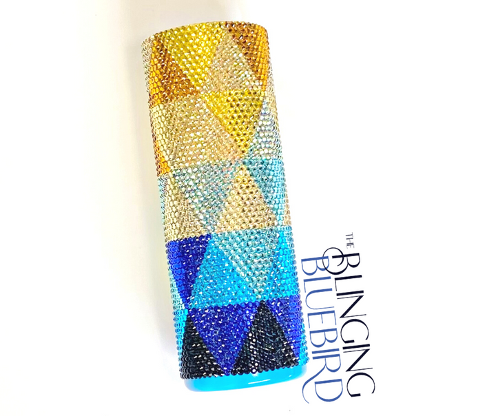 Seaside Sunset Pattern - SS16/20oz Straight Tumbler
