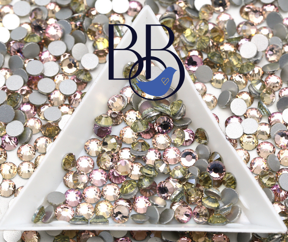 Silk Light/ Blush Rhinestones