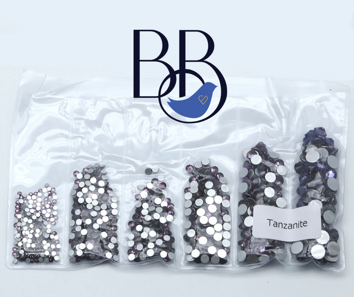 Tanzanite Rhinestones