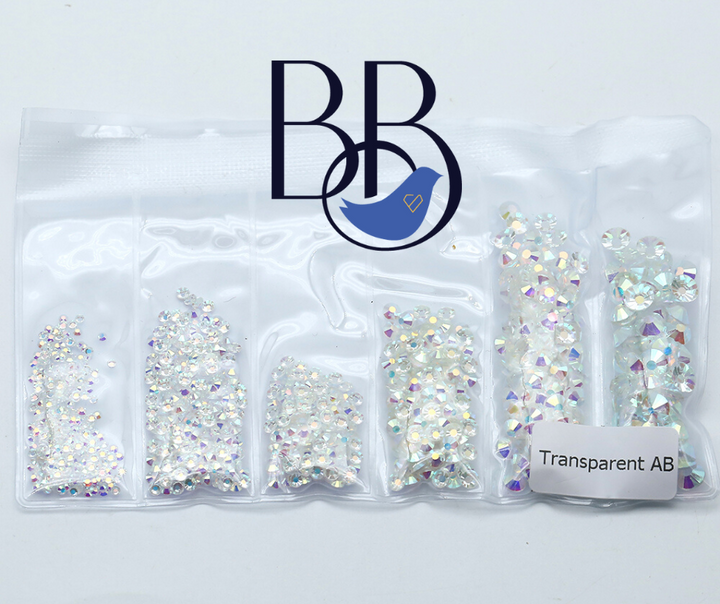 Transparent AB Rhinestones
