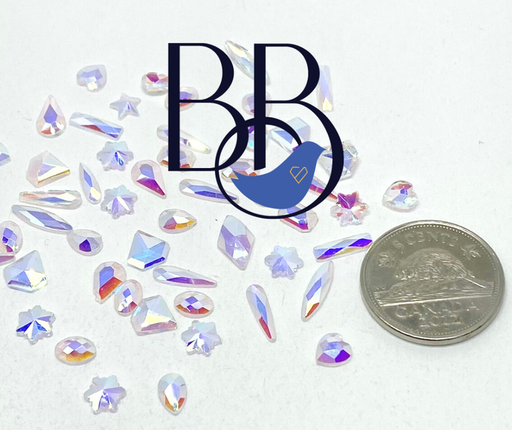 Transparent AB Assorted Shapes