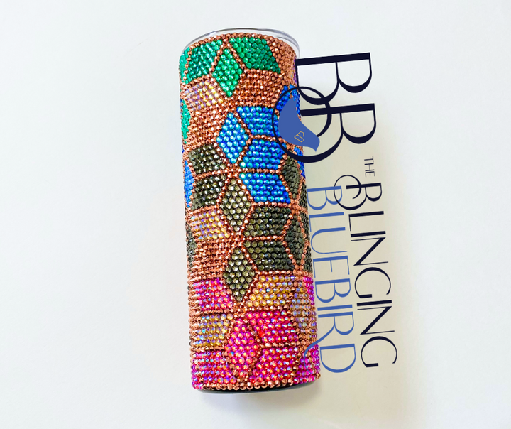 Tumbling Ombré Pattern - SS16/20oz Straight Tumbler