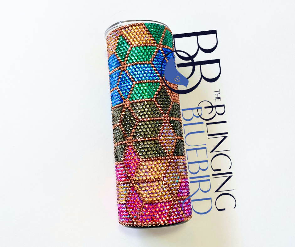 Tumbling Ombré Pattern - SS16/20oz Straight Tumbler