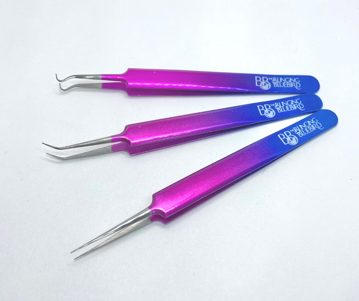 3 Piece Tweezer Set