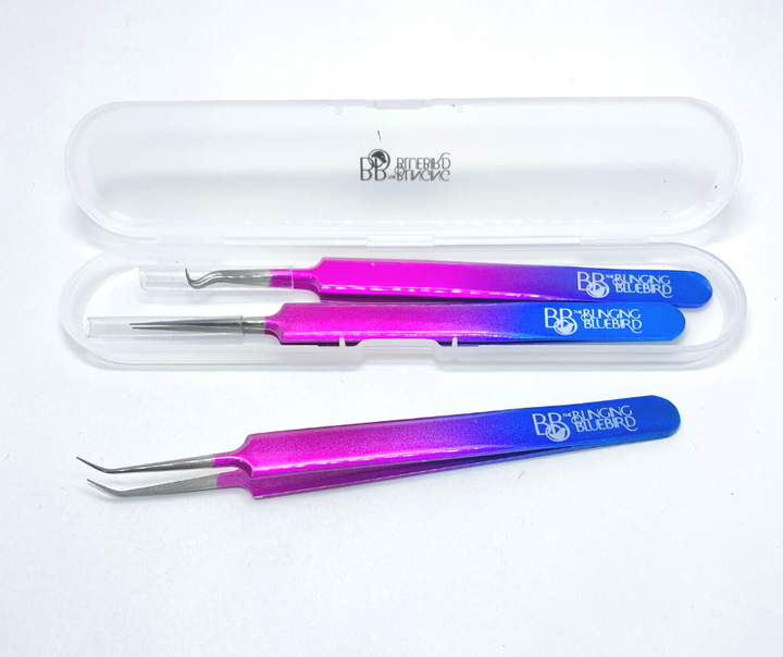 3 Piece Tweezer Set