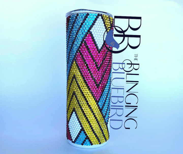 Woven I Pattern - SS16/20oz Straight Tumbler