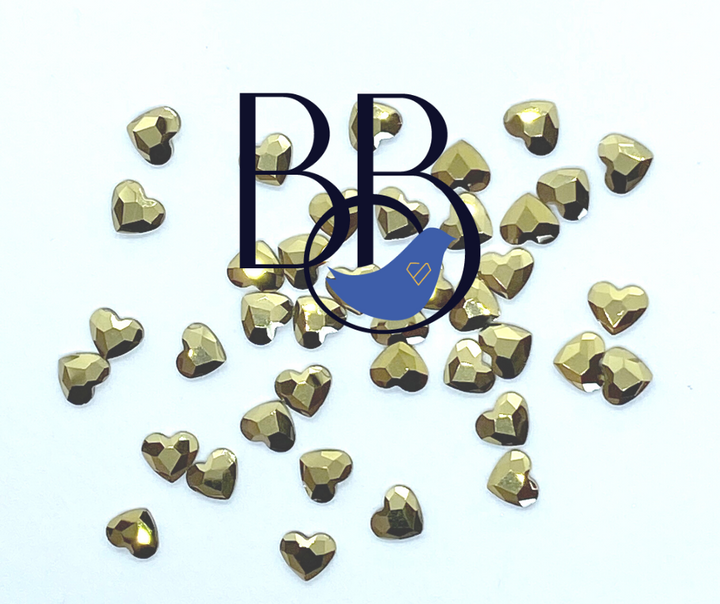 Crystal Aurum/ Gold Hearts