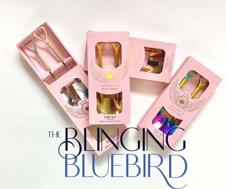 Mini Rhinestone Shovel Scoop Set