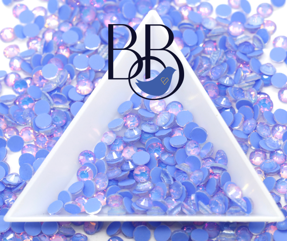 Rhinestone Hoodie Strings - Crystal AB – The Blinging Bluebird