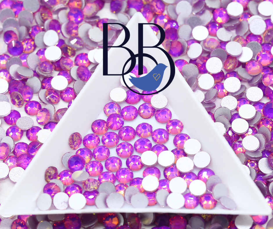 Blooming Amethyst Rhinestones