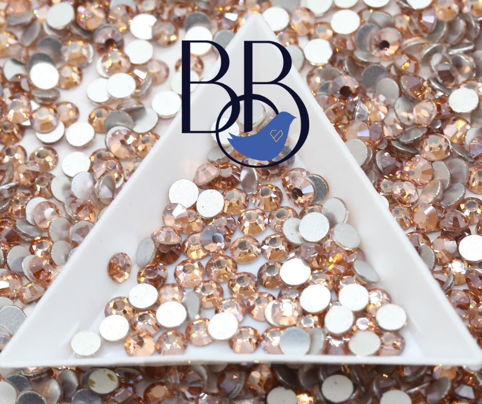 Brilliant Champagne Rhinestones