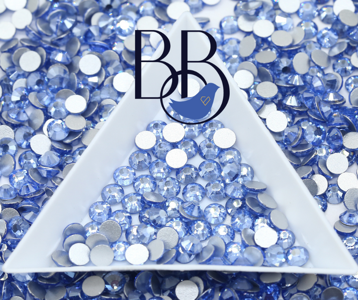 Brilliant Light Sapphire Rhinestones