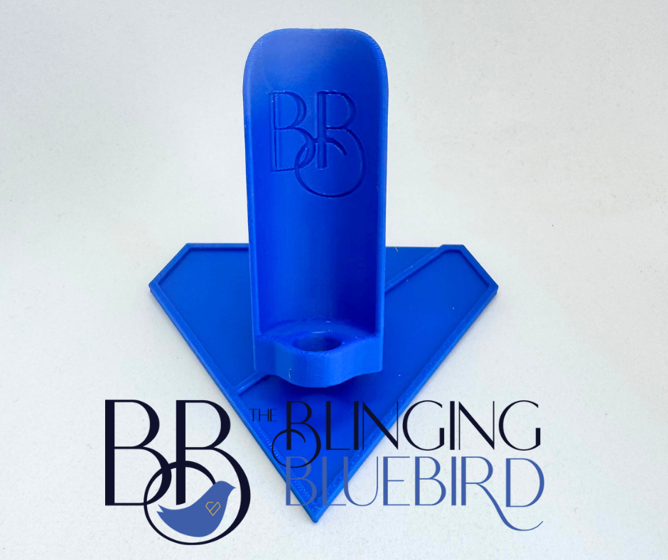 Blinging Bluebird Glue Pen Nest