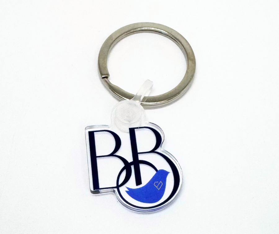 Bb Pod Keychain BB Birdie Keychain – The Blinging Bluebird