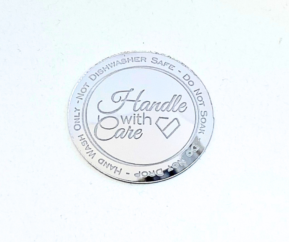 Acrylic Care Tag