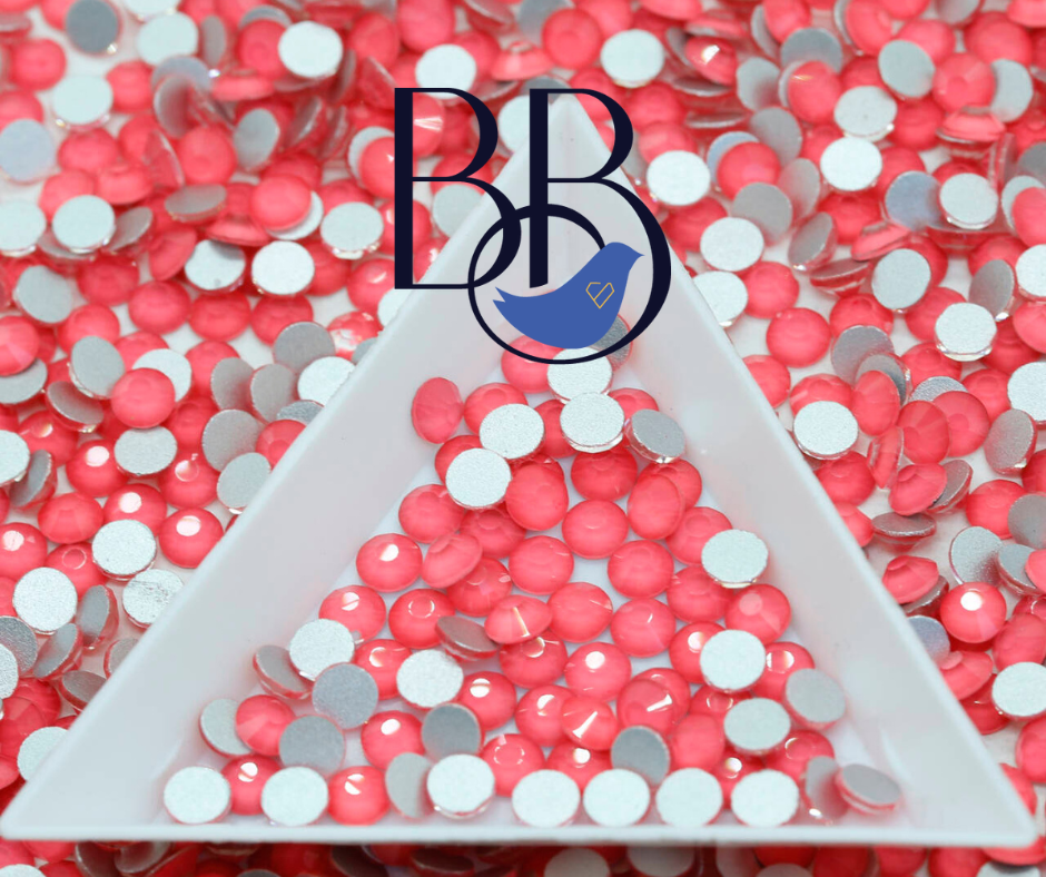 Mocha Watermelon Rhinestones