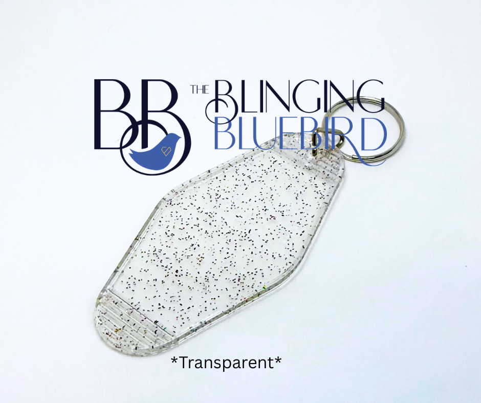 Retro Motel Keychain Blanks