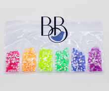 Charger l&#39;image dans la galerie, 6 Color NEON Rainbow Rhinestone Multi-Color Pack
