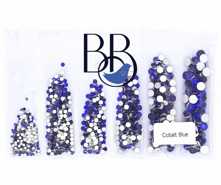 Cobalt Rhinestone Multi-Size Pack