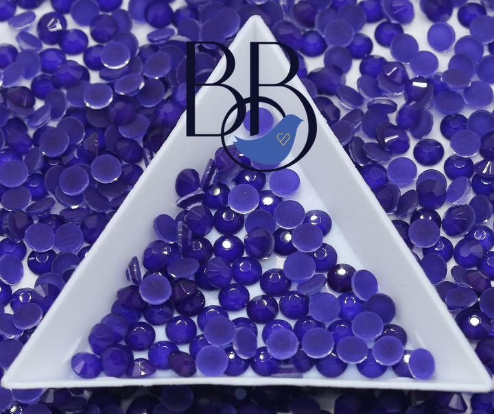 Neon Tanzanite Rhinestones