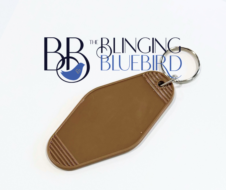 Retro Motel Keychain Blanks