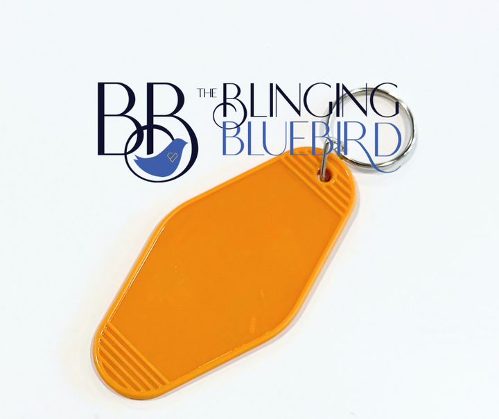 Retro Motel Keychain Blanks