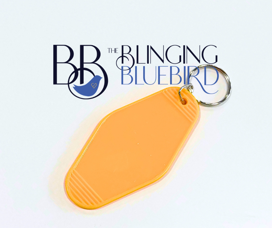 Retro Motel Keychain Blanks