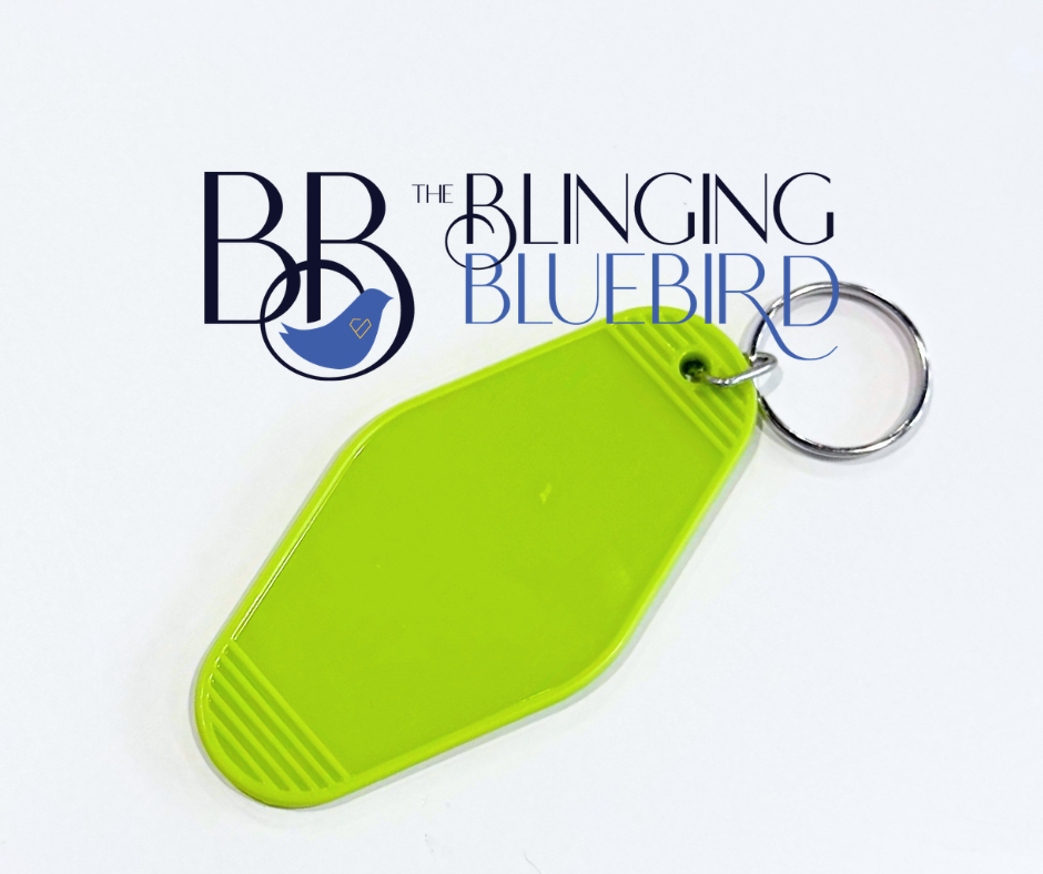 Retro Motel Keychain Blanks