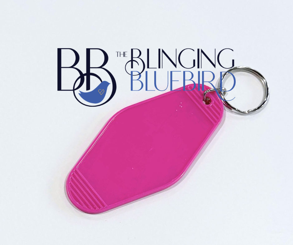 Retro Motel Keychain Blanks