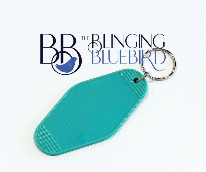 Retro Motel Keychain Blanks