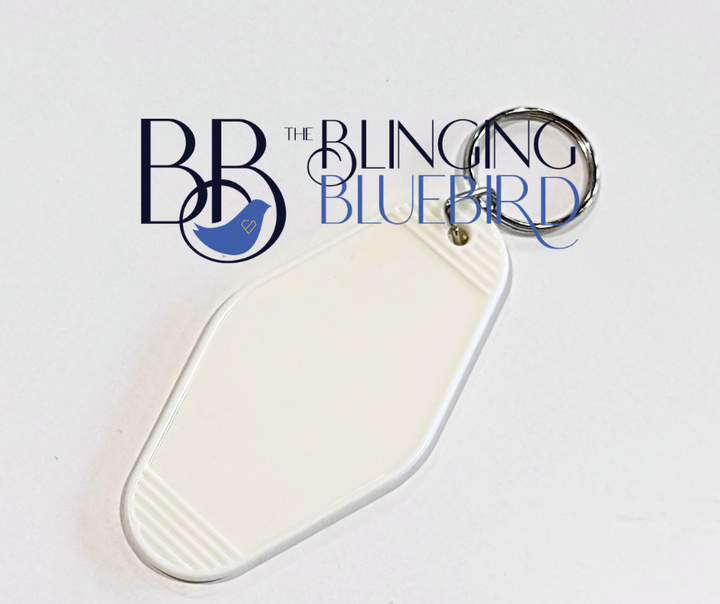 Retro Motel Keychain Blanks