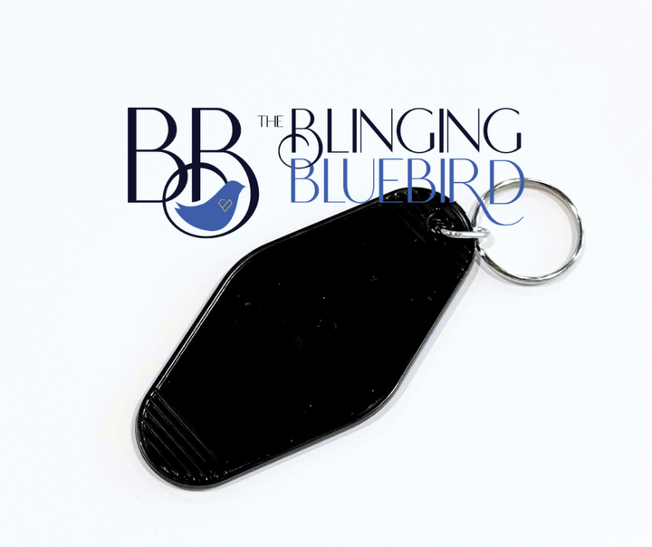 Retro Motel Keychain Blanks