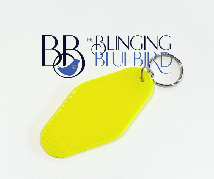 Retro Motel Keychain Blanks